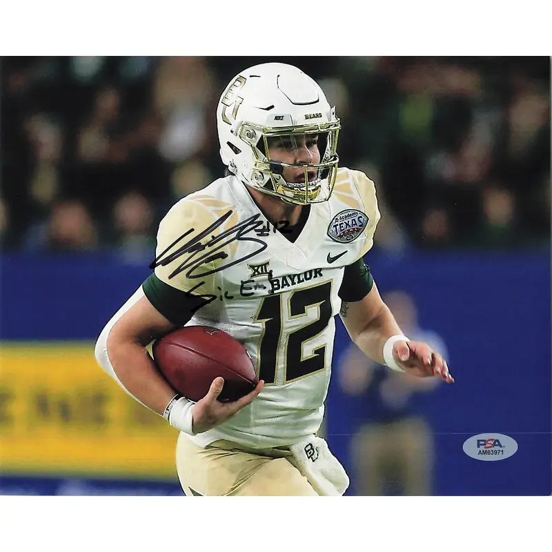 Charles Brewer signed 8x10 photo PSA/DNA Baylor Autographed