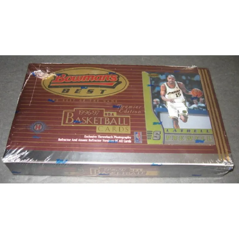 1996/97 Bowman's Best Basketball Box (Hobby)
