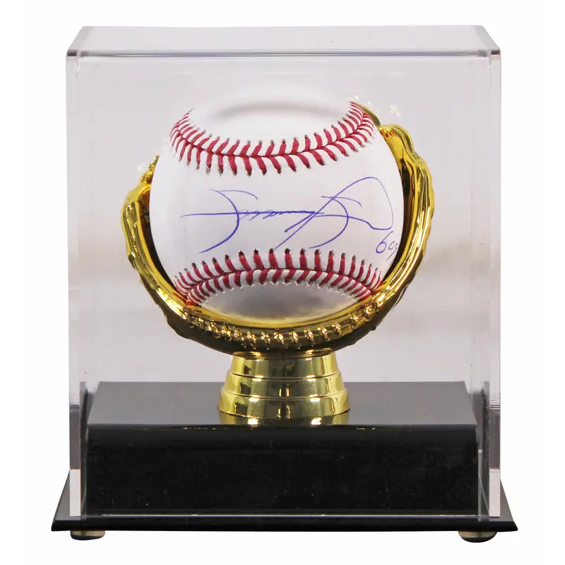 Cubs Sammy Sosa "609 HRS" Authentic Signed OML Baseball w/ Case Autographed BAS