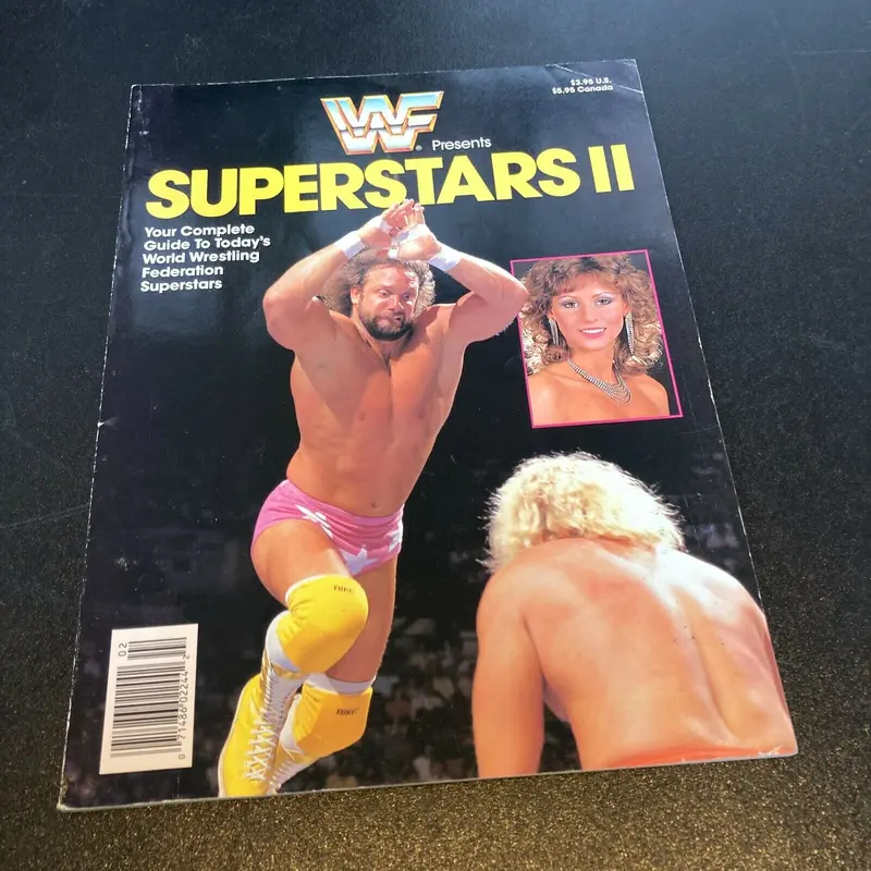 George Steele The Animal Signed Wrestling Superstars WF Magazine