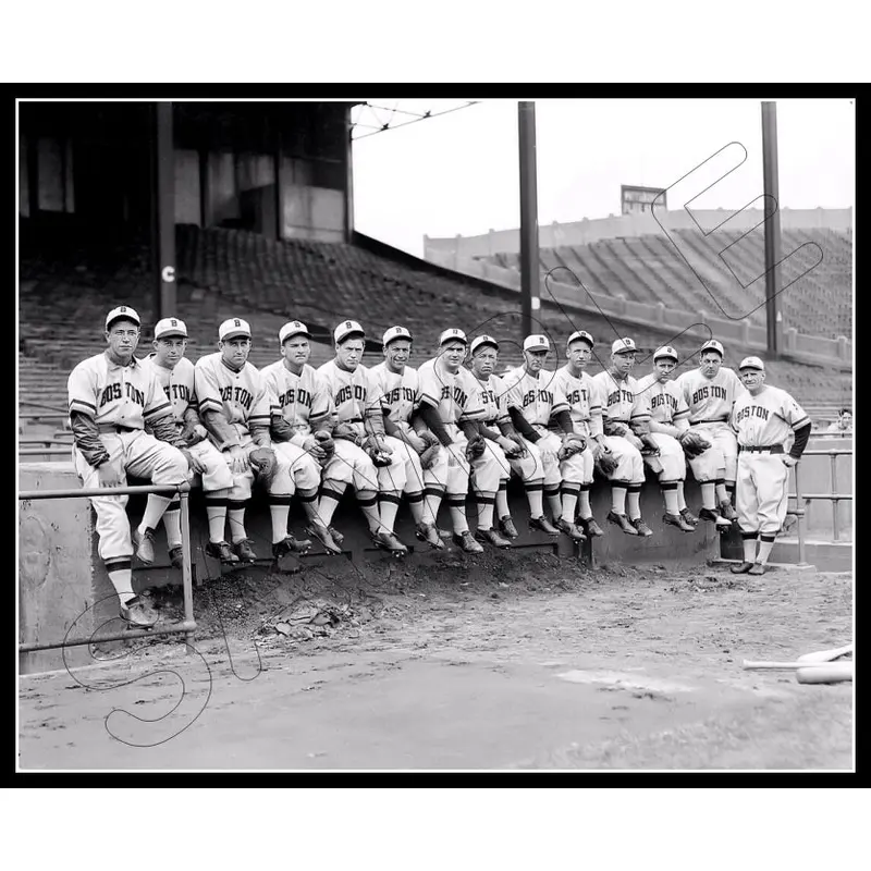 1939 Boston Bees 8X10 Photo - Braves Casey Stengel - 1238
