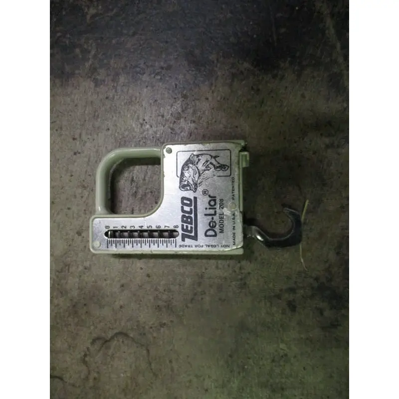 Used Zebco De-Liar Fish Scale and Measure