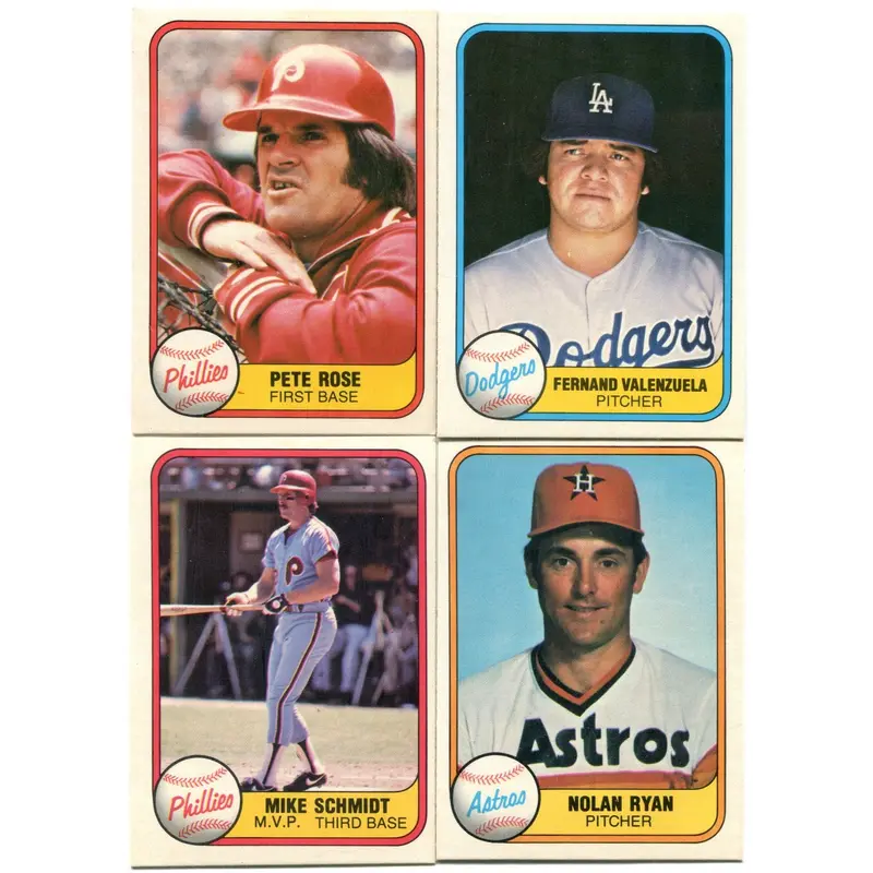 1981 Fleer Baseball Complete Set NM NM/MT (660) (23-160)