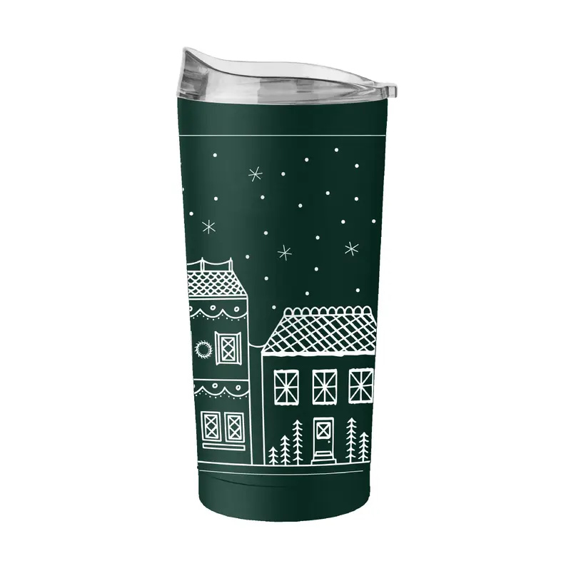 Christmas Village 20oz Powder Coat Tumbler