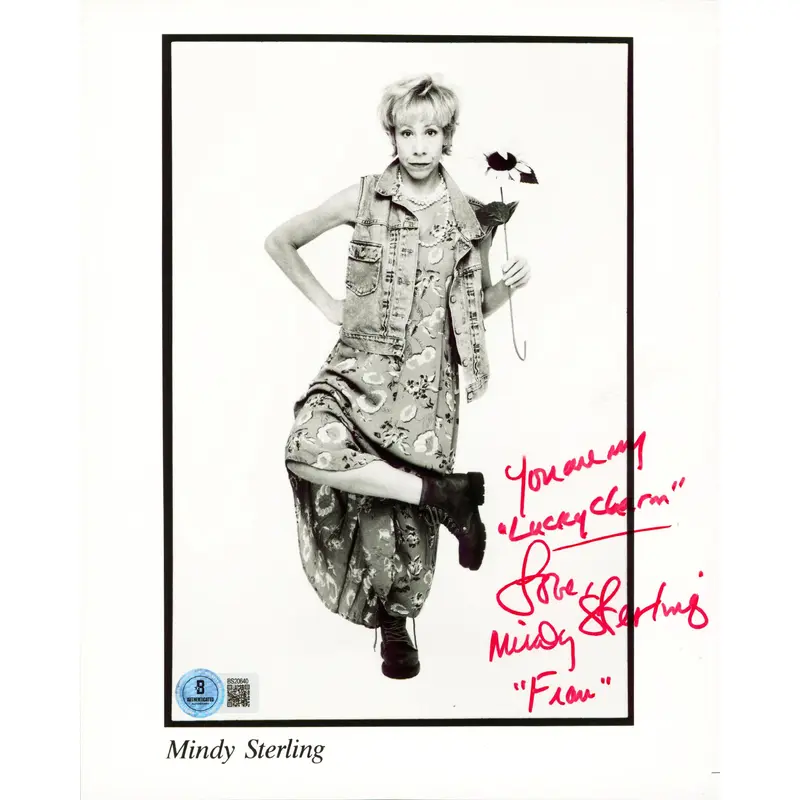 Mindy Sterling Austin Powers "You Are My Lucky.." Signed 8x10 Photo BAS #BS20640