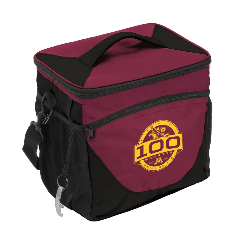 Minnesota Hockey 100 Years 24 Can Cooler