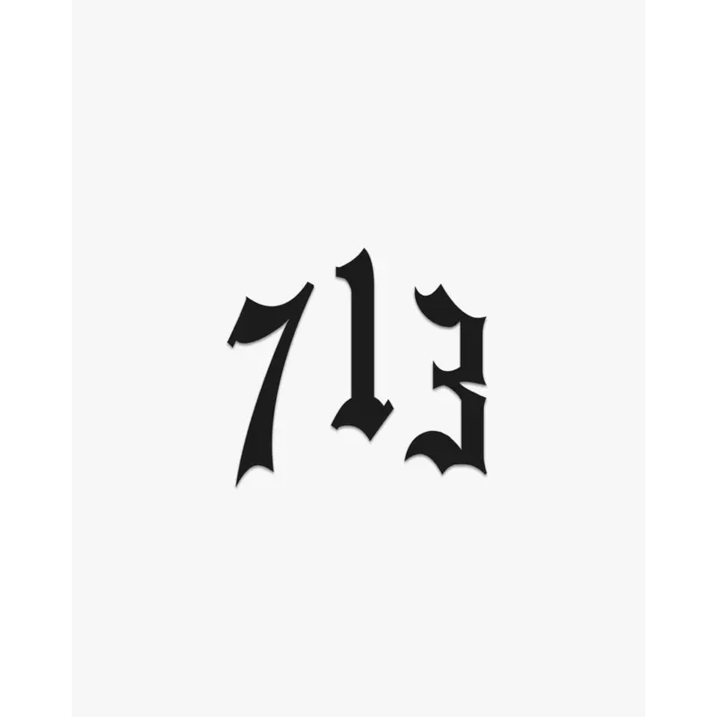 THE (713) VANQUISH PREMIUM DECAL