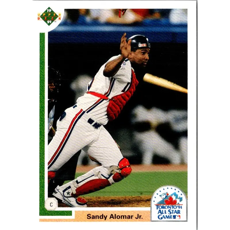 1991 Upper Deck Final Edition Sandy Alomar Jr. #81F