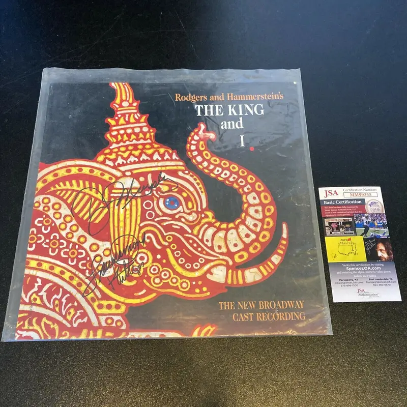 Lou Diamond Phillips & Donna Murphy Signed Photo With JSA COA