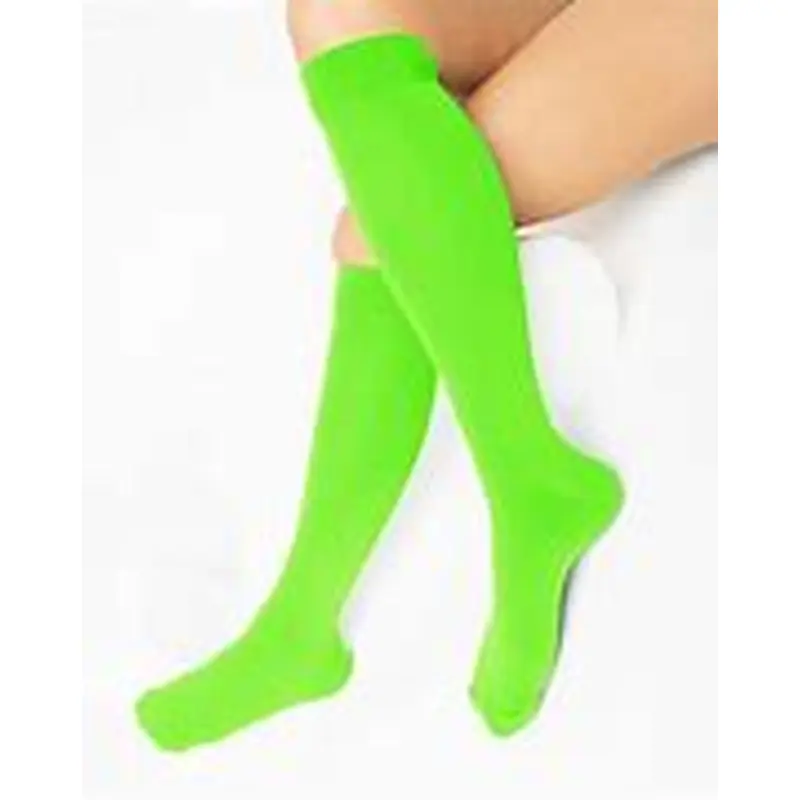New Champro Neon Green Multi-Sport 100% Polyester Sock Size XS