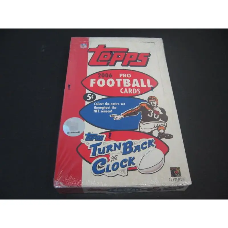 2006 Topps Football Turn Back The Clock Box