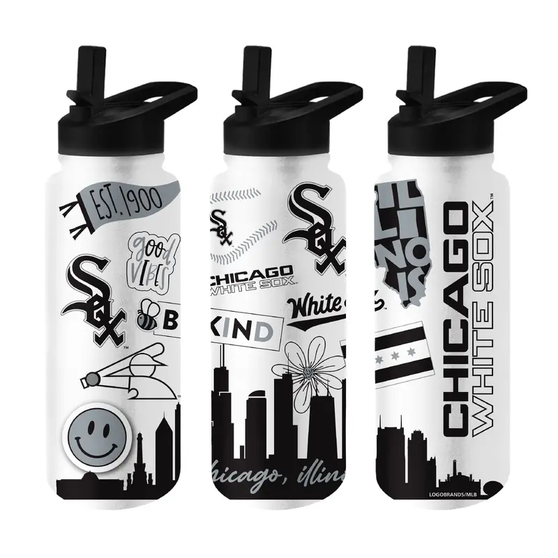 Chicago White Sox 34oz Native Quencher Bottle