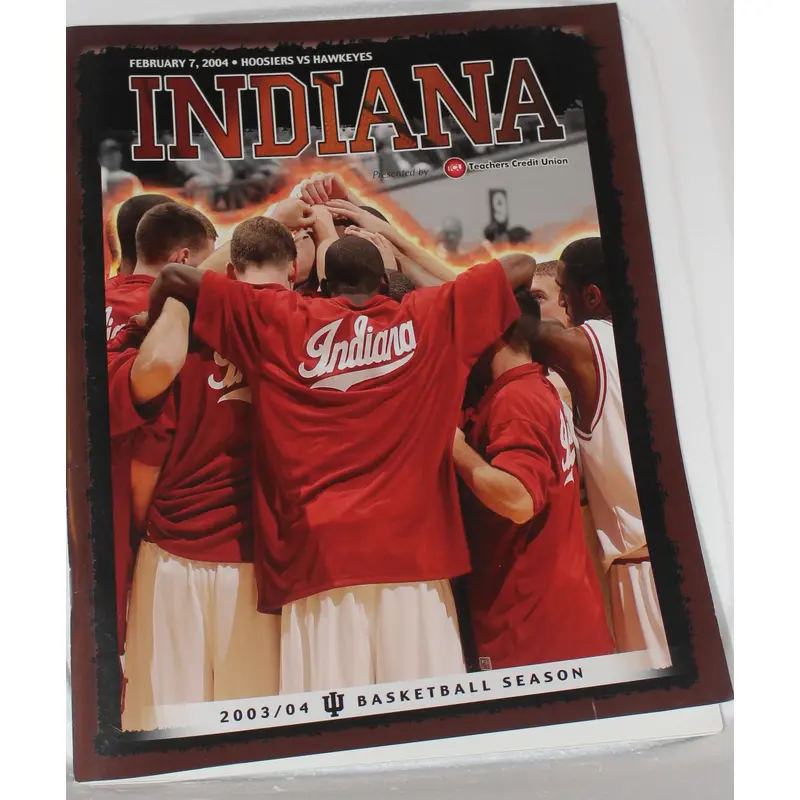 2004 Iowa vs Indiana University Basketball Program