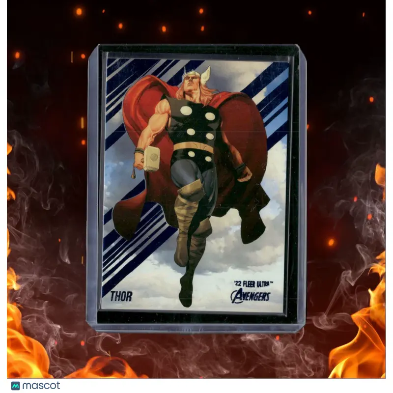 2022 Marvel Fleer Ultra Thor Blue 017/360 #77