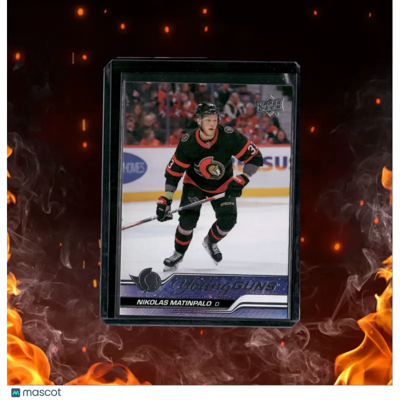 2023-24 Upper Deck Nikolas Matinpalo Young Guns Rookie #495