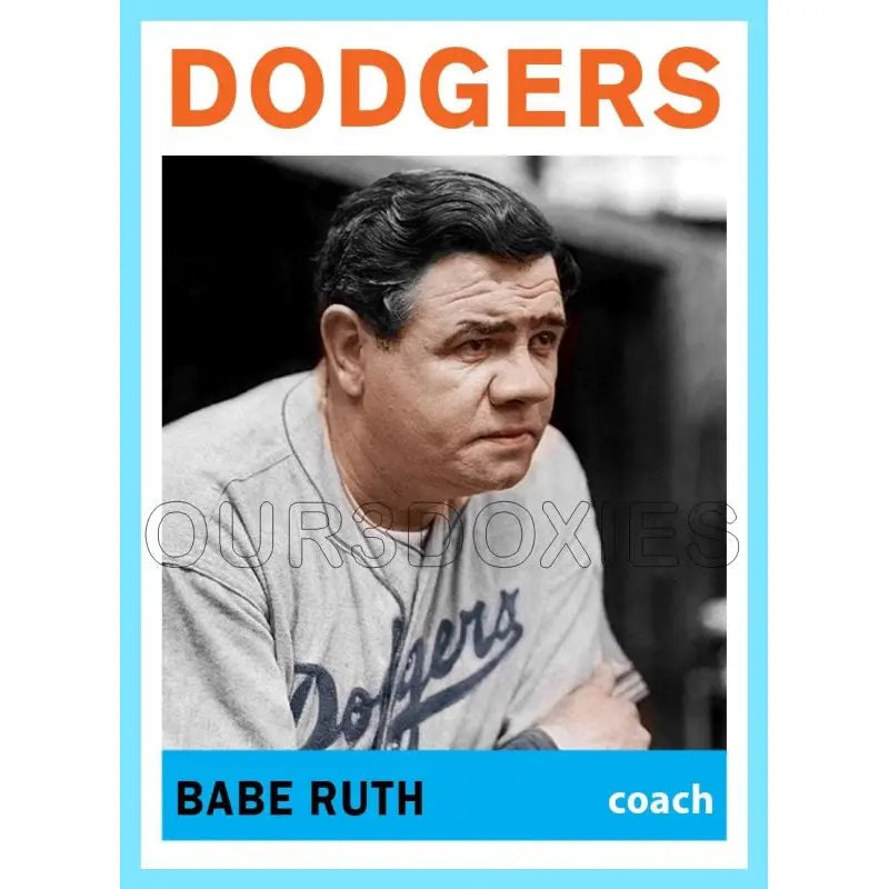 Babe Ruth 1964 Topps Custom Card - 4383