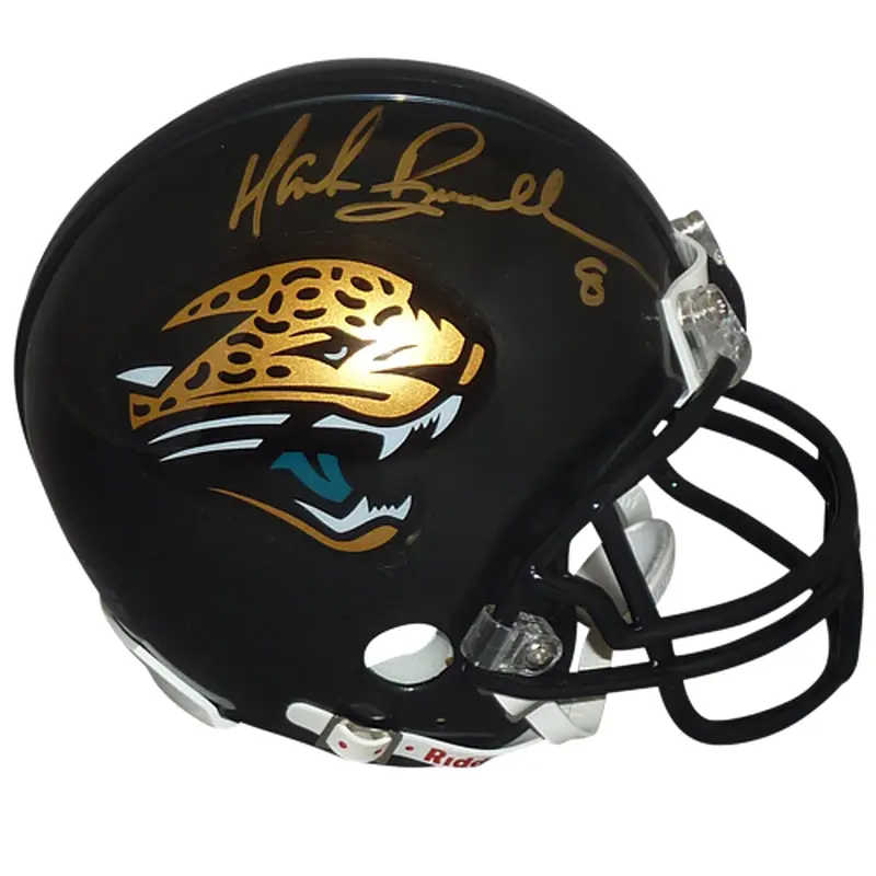 Mark Brunell Autographed Jacksonville Jaguars (Throwback) Mini Helmet