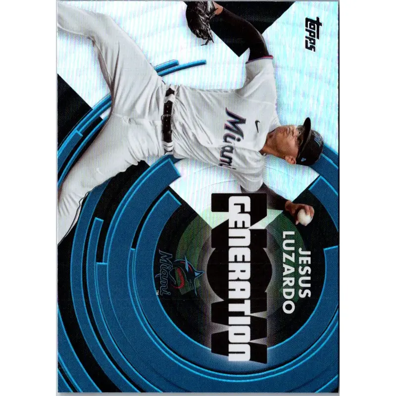 2022 Topps Update Generation Now Blue Jesus Luzardo #GN-79