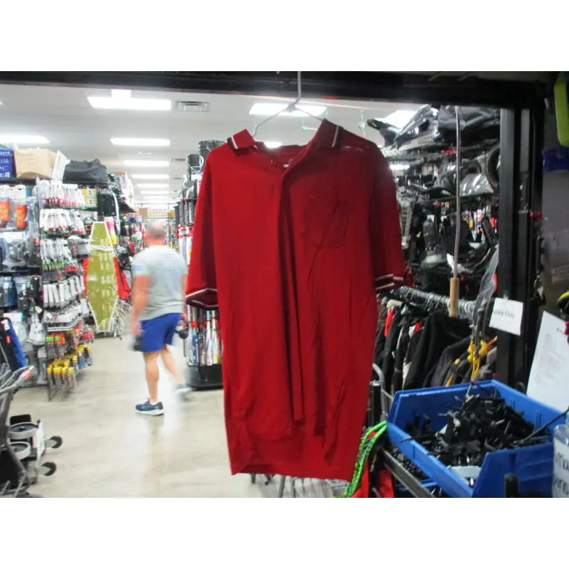 Used Champro Red Umpire Polo Shirt Size XL