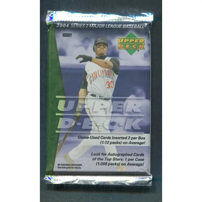 2004 Upper Deck Baseball Unopened Series 2 Pack (Hobby) (8)