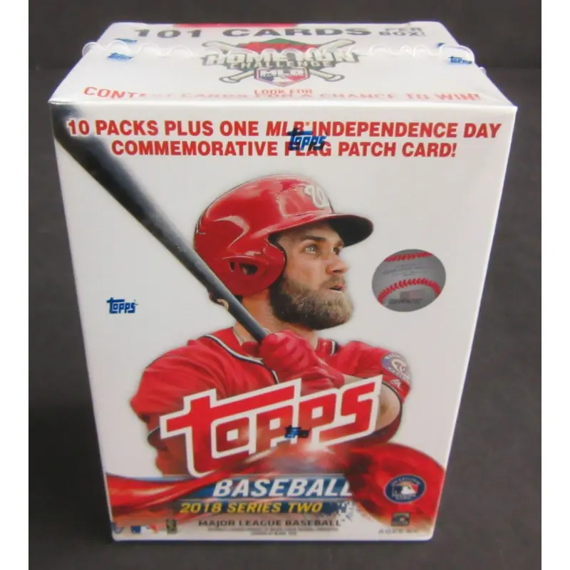 2018 Topps Baseball Series 2 Blaster Box (10/10)