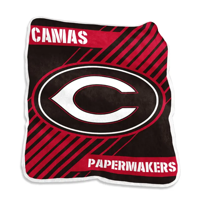 Camas High School 2024 60x80 Raschel Blanket