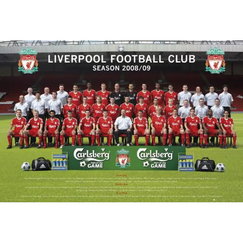 Liverpool FC 2008/09 Official Team Portrait Poster - GB Eye