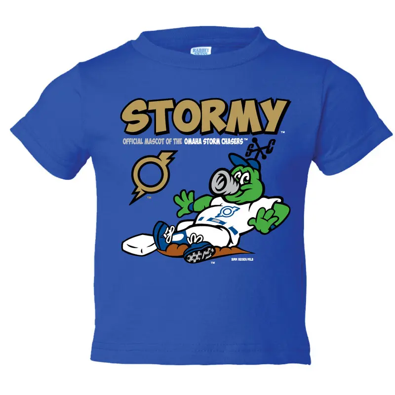 Omaha Storm Chasers Bimm Ridder Infant Stormy Highkey Tee