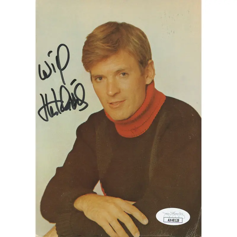 Will Hutchins Sugarfoot Authentic Signed 5x7 Postcard Autographed JSA #AX48128