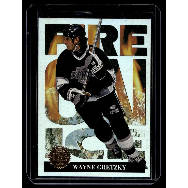 1994-95 Leaf - Fire on Ice - Wayne Gretzky #4