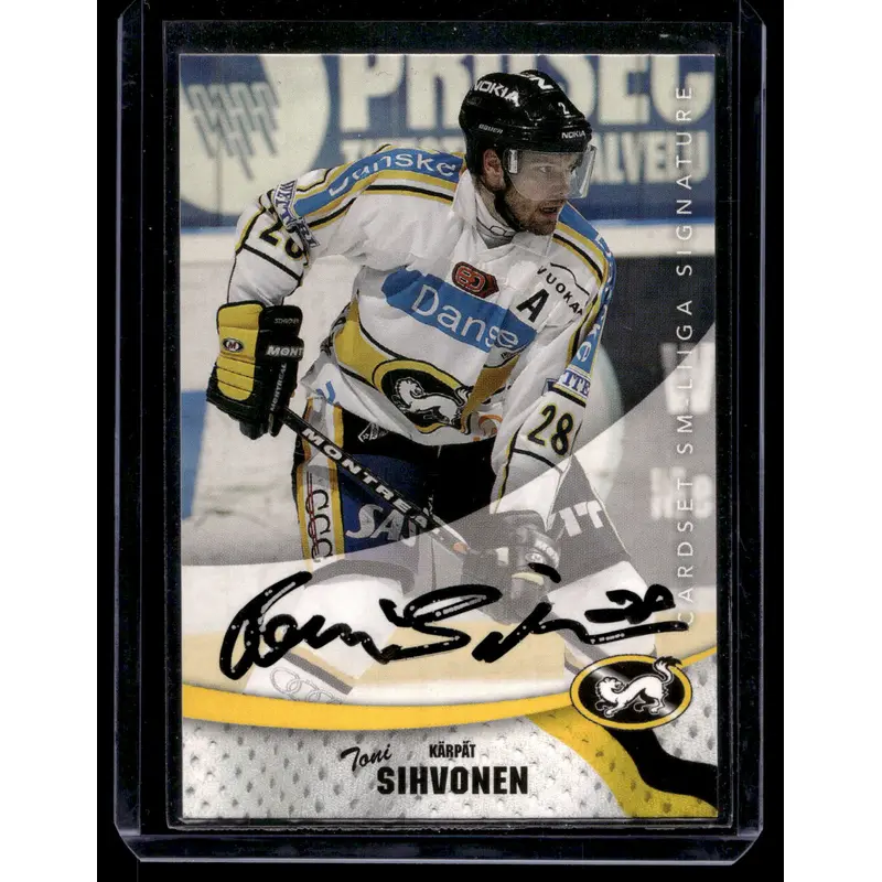 2004-05 Cardset Signature - Toni Sihvonen