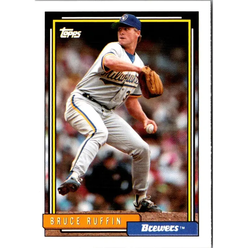 1992 Topps Traded Bruce Ruffin #95T