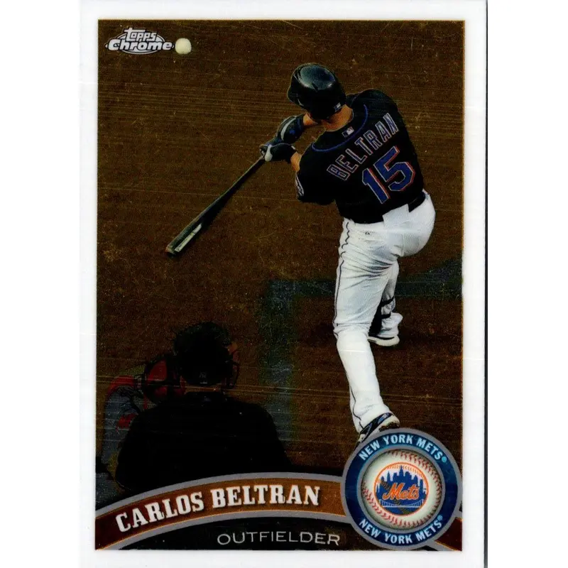 2011 Topps Chrome Carlos Beltran #114