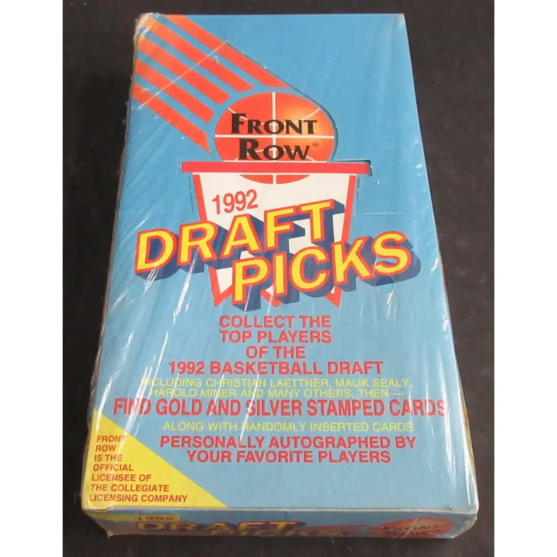 1992 Front Row Basketball Draft Picks Box (36/10)