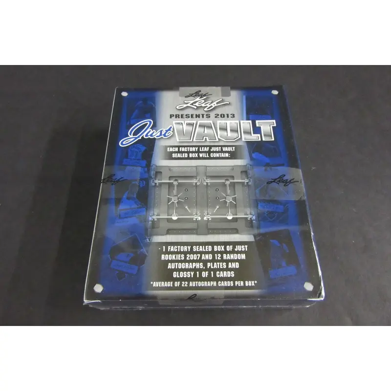 2013 Leaf Just Vault Baseball Box