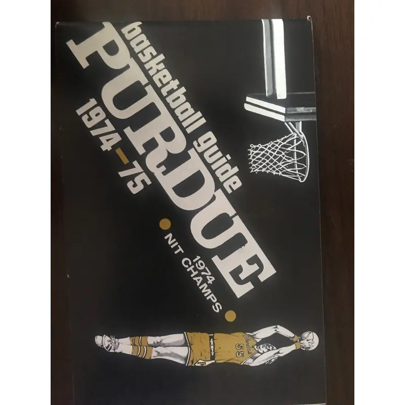 1974-75 Purdue Basketball Media Guide