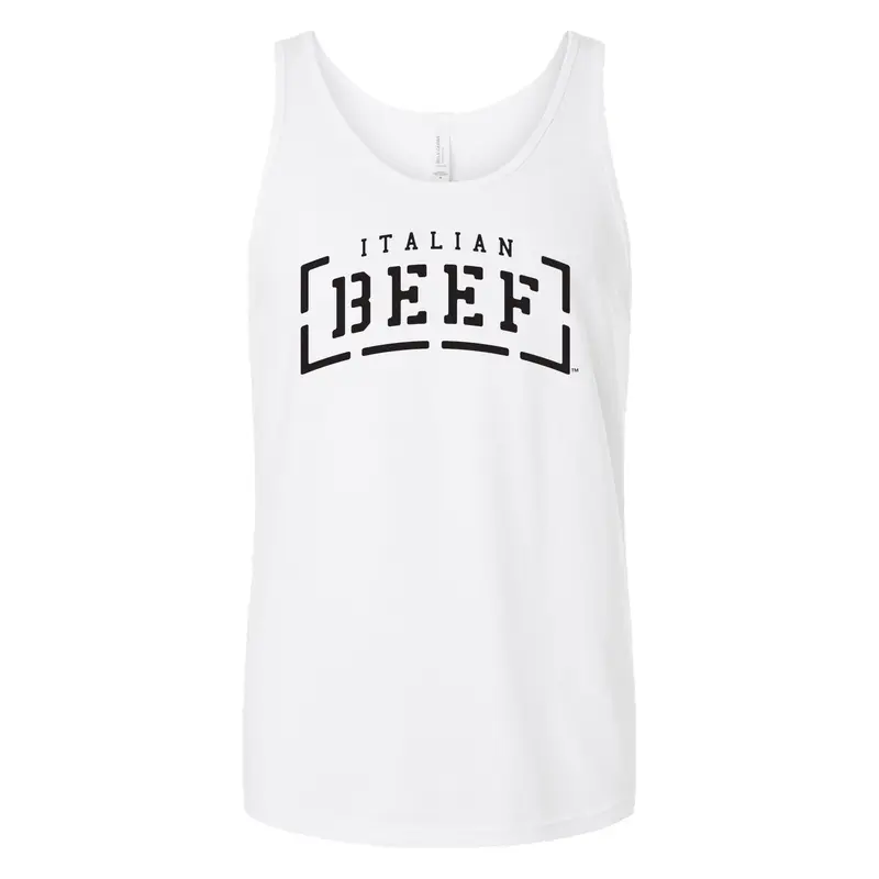 Italian Beef Wordmark Tank
