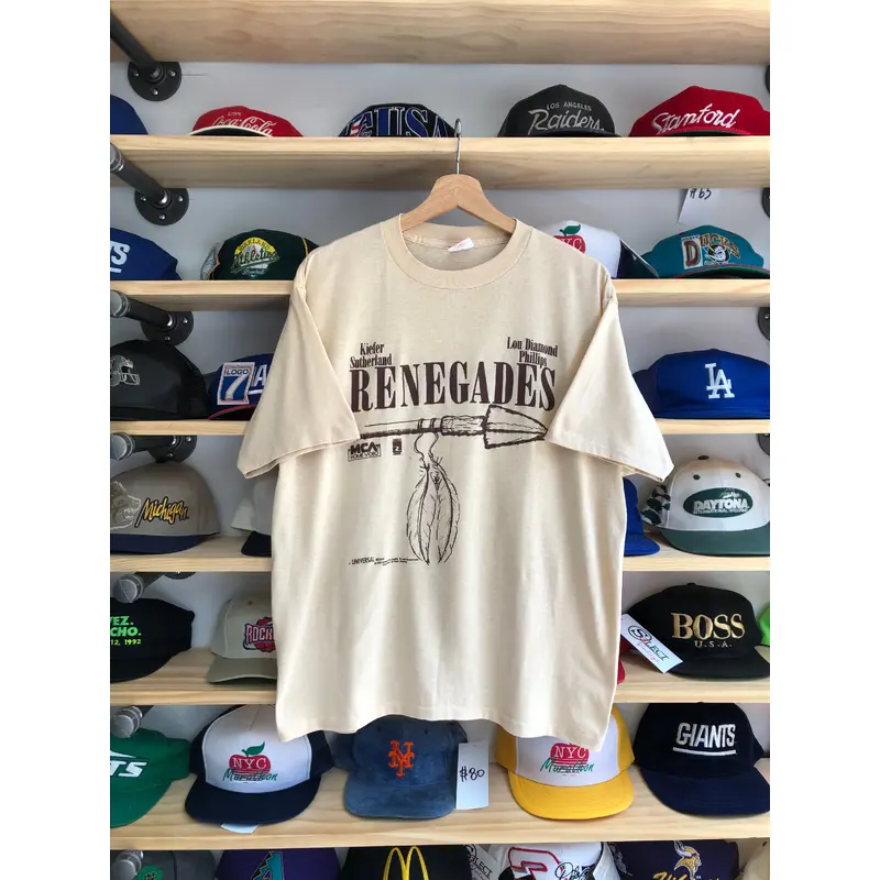 Vintage 1989 Renegades Home Movie Promo Tee Size Large