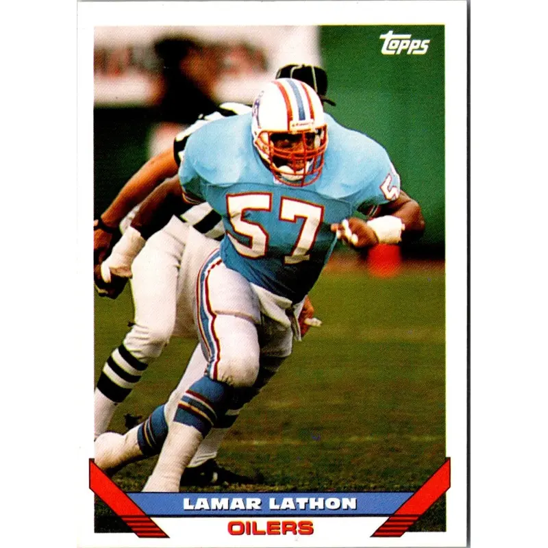 1993 Topps Lamar Lathon #398