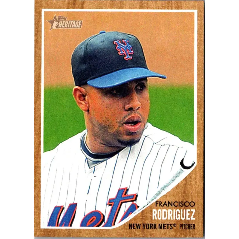 2011 Topps Heritage Francisco Rodriguez #421