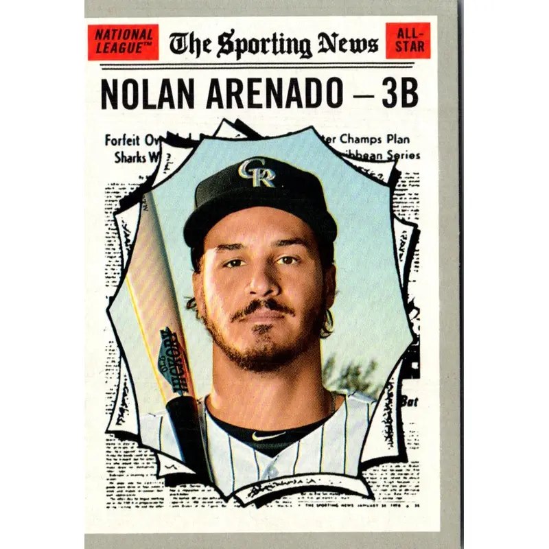 2019 Topps Heritage Nolan Arenado #365