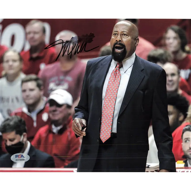 Mike Woodson signed 8x10 photo PSA/DNA Indiana Hoosiers Autographed