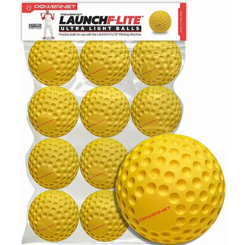 New PowerNet Launch F-Lite Pitching Machine Softball