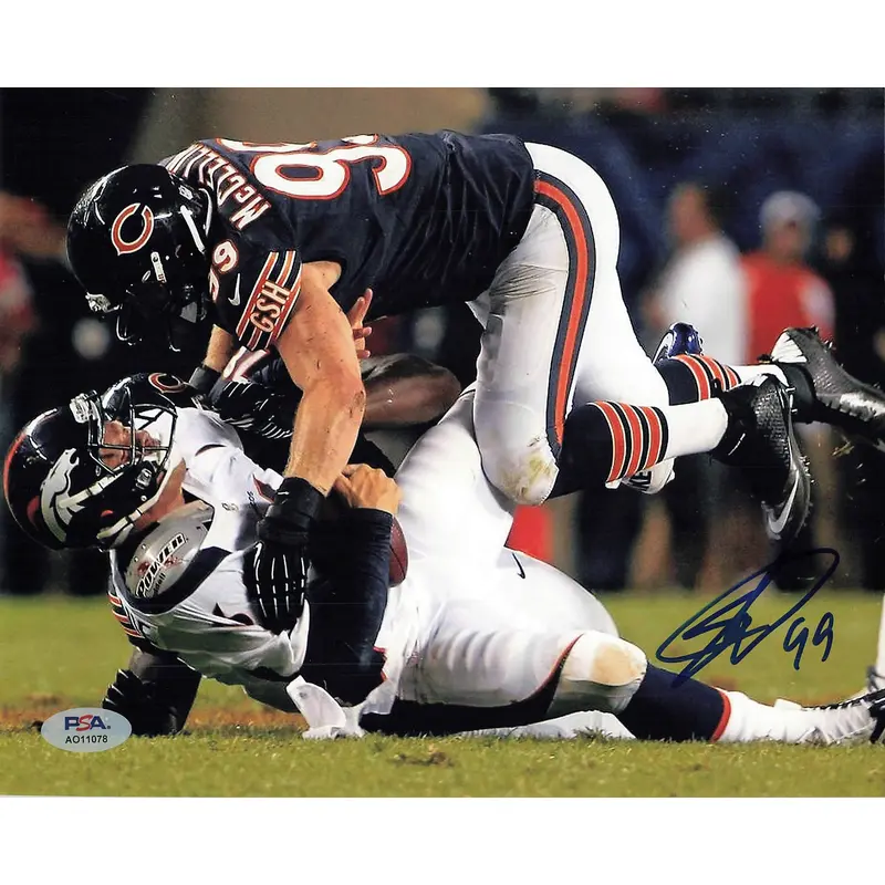 SHEA MCCLELLIN signed 8x10 Photo PSA Chicago Bears Football Autographed