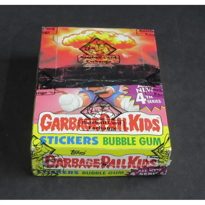 1986 Topps Garbage Pail Kids Series 4 Unopened Wax Box (w/o price) (X-Out) (White) (BBCE)