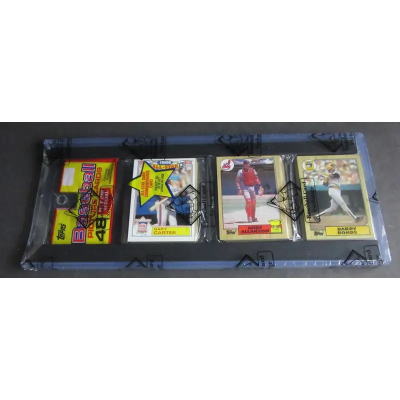 1987 Topps Baseball Unopened Rack Pack (Barry Bonds) #2