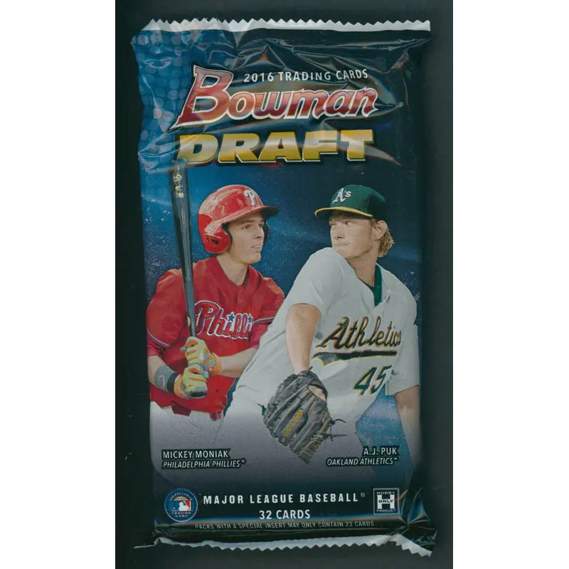 2016 Bowman Draft Baseball Unopened Jumbo Pack (Hobby)