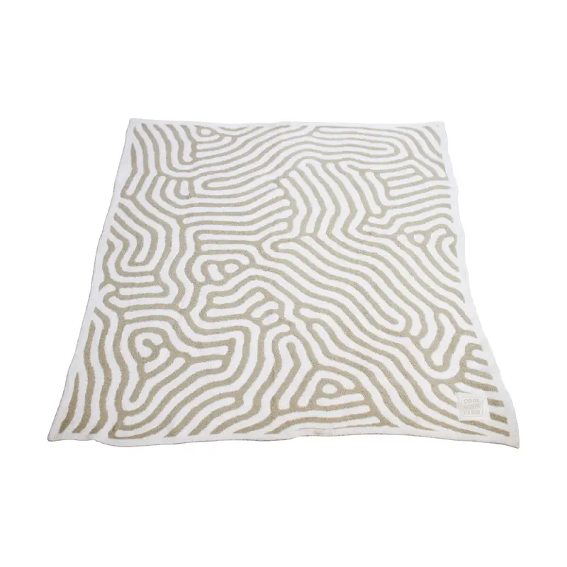 Mothers Day Cool Mom Club Gray Luxe Dreams Throw