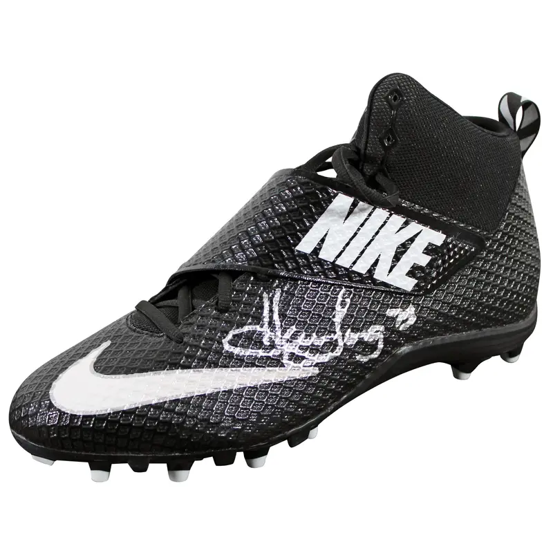 Raiders Howie Long Signed Black Nike Strike Pro Football Left Cleat BAS Witness