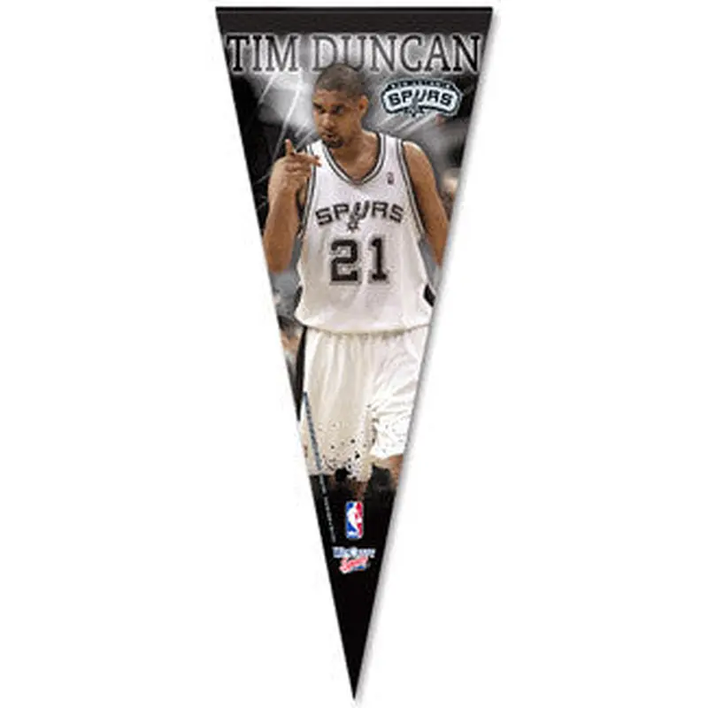 Tim Duncan "Shame" Premium Collector's Pennant L.E. /2,008